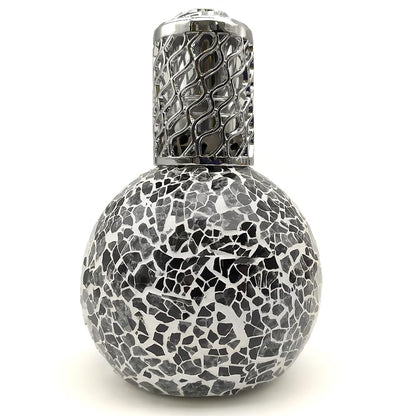 Lámpara Catalítica Mosaico Negro + Aroma Waikiki Melon 200ml - Elimina Malos Olores, Impurezas Y Perfuma_1