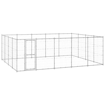 Perrera De Exterior De Acero Galvanizado 24,2 M²_1