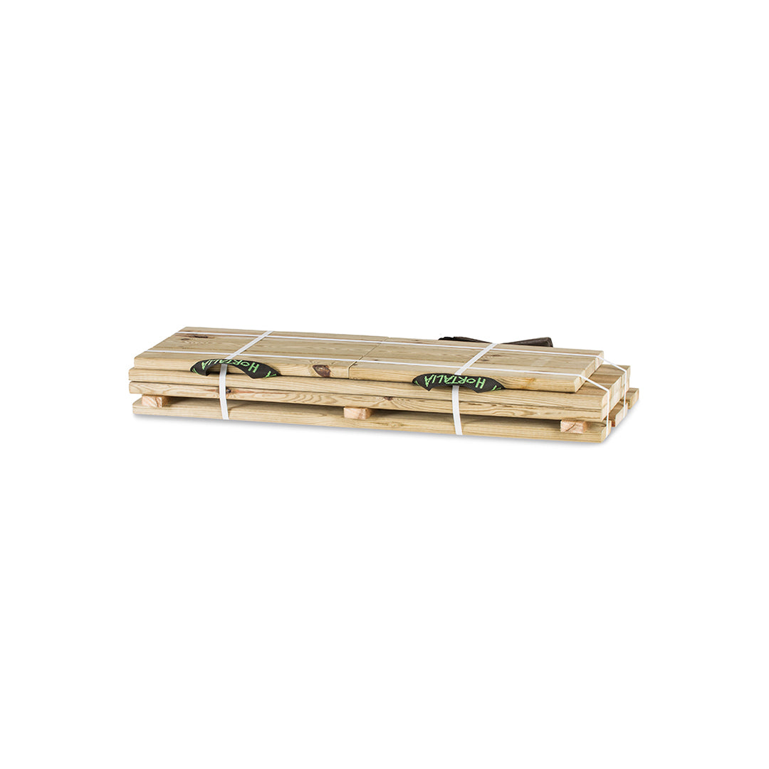Jardinera De Madera Para Exterior Ghio KD Hortalia 90x40x30 Cm_4