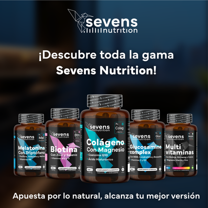 Colágeno Marino Con Magnesio + Probióticos Y Prebióticos. Sevens Nutrition. Salud Digestiva, Piel Y Articulaciones_5