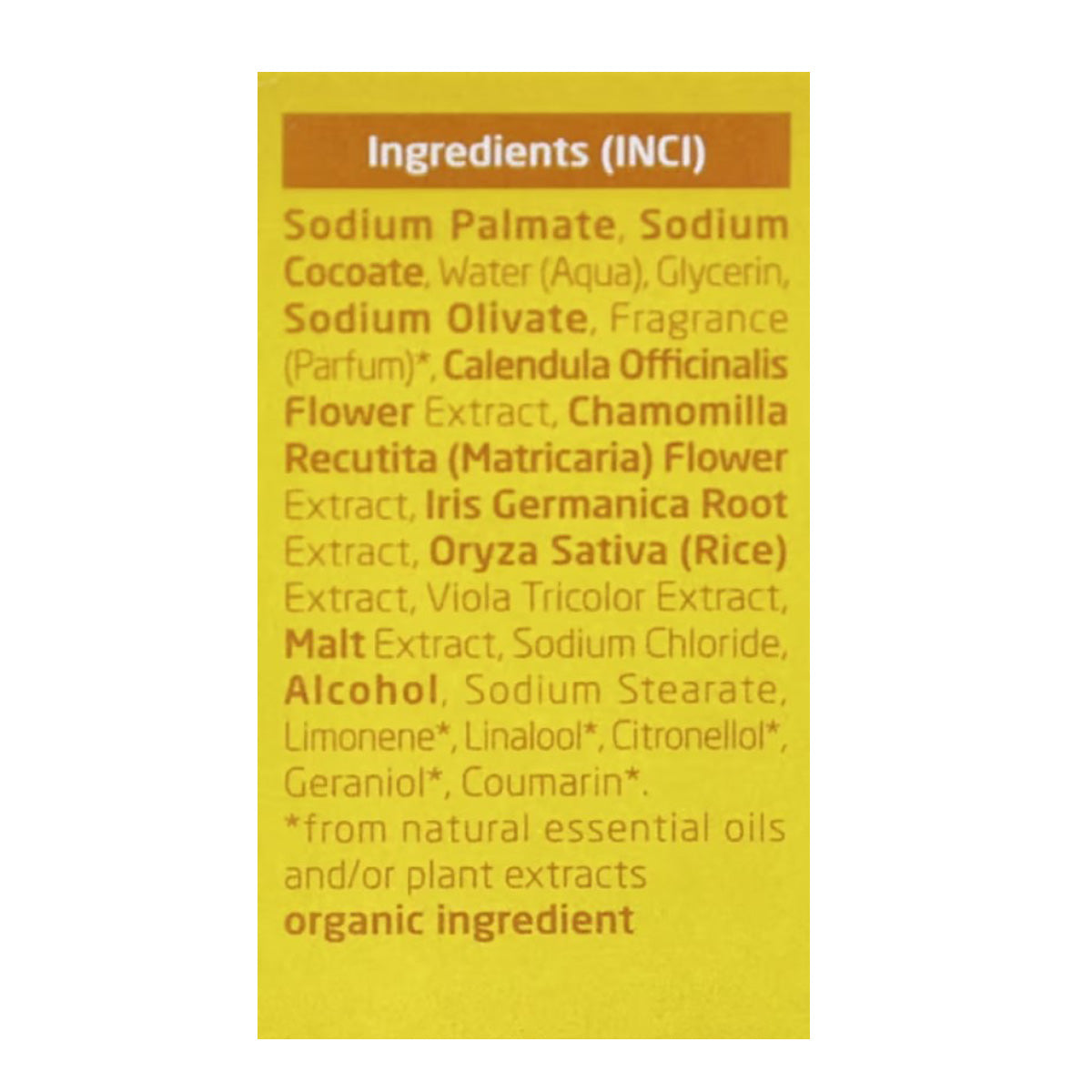 Jabón vegetal sólido de Caléndula Weleda 100 g