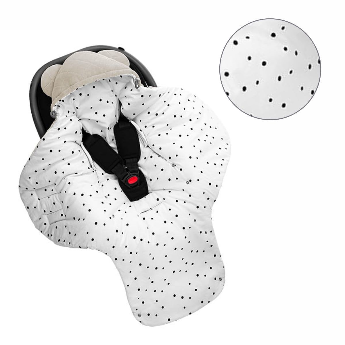 Saco Para Grupo 0 Unviersal Invierno Royal Baby Sand_1