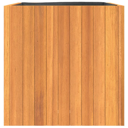 Jardinera De Madera Maciza De Acacia 45x45x45 Cm_4