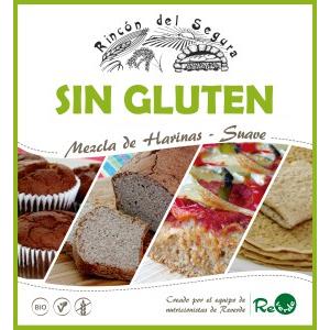 Mix harinas suaves sin gluten ecológico Rincón del Segura 1Kg