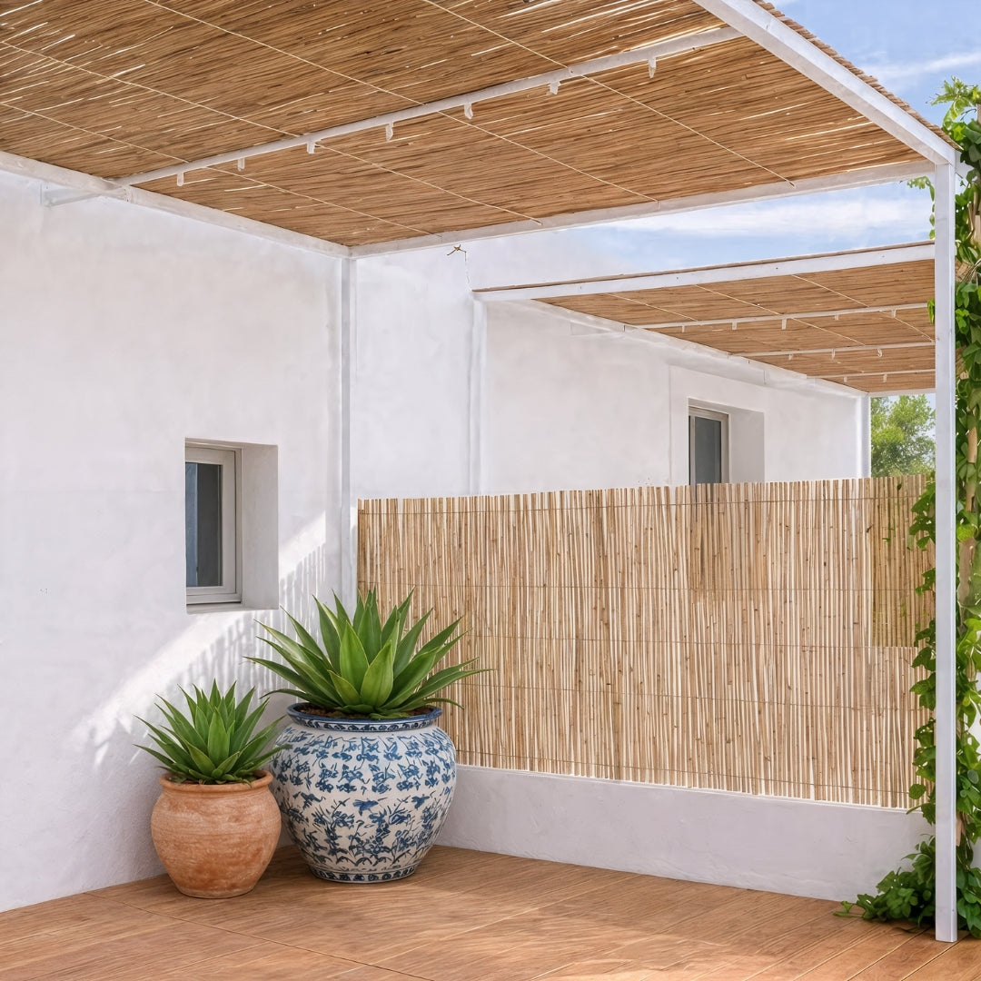 Cañizo Media Caña Natural Midcane 1,5x5 M Nortene_2