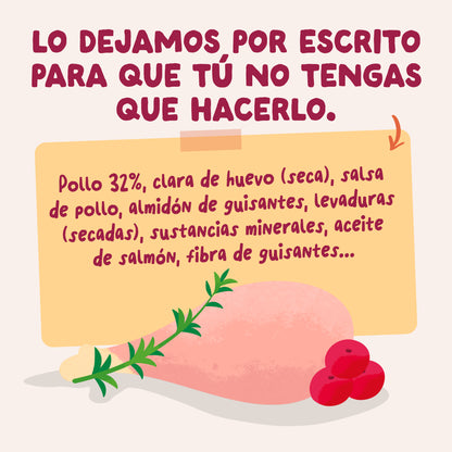 Sobres de comida húmeda Pollo en Salsa para Gatos Adultos | Edgard &amp; Cooper 85 g