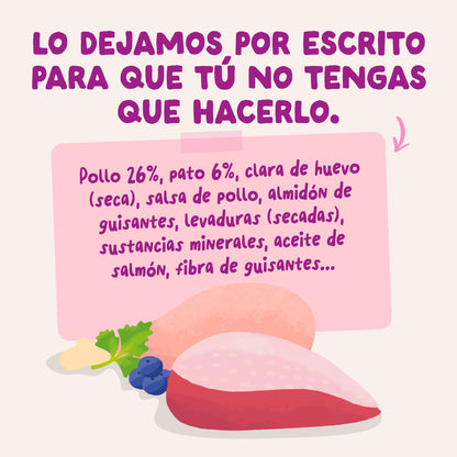 Sobres para gatitos Pato &amp; Pollo en Salsa | Edgard &amp; Cooper 85 g