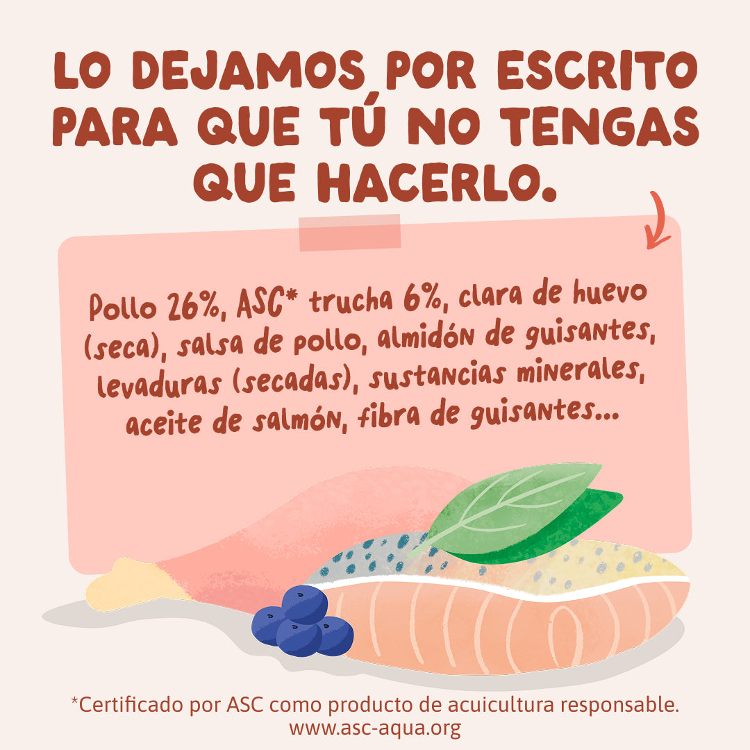 Sobre de Comida Húmeda Trucha & Pollo en Salsa para Gatos Edgard & Cooper 85 g