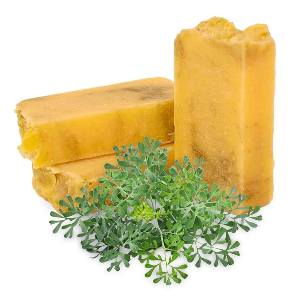 3 Jabón Esotérico Natural Ruda 90g: Abre Caminos, Limpia Energías, Elimina Negatividad, Protege Mal De Ojo, Atrae Suerte_0