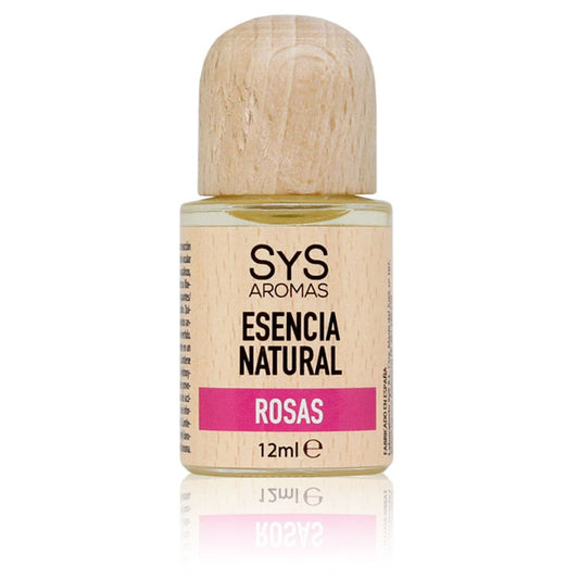Esencia Natural Rosas SYS Aromas 12 ml | Aroma Floral y Delicado | Para Quemadores y Humidificadores_0
