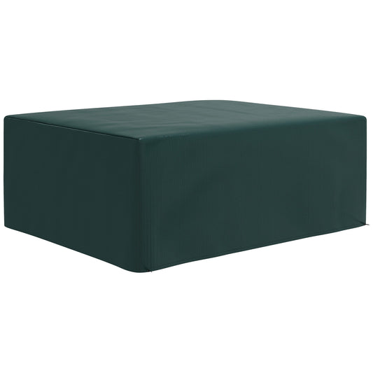 Funda Para Muebles Outsunny Pe Verde Oscuro 235x190x90 Cm_0