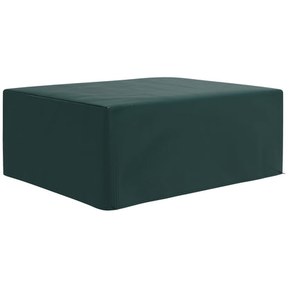 Outsunny Funda Protectora Para Muebles Rectangular 235x190x90 Cm Verde_0