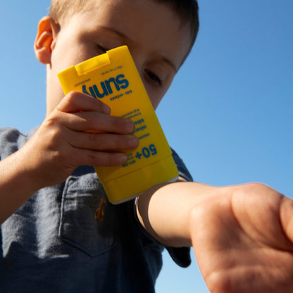 Mineral sunscreen Stick Face &amp; Body Kids SPF 50 unscented Attitude Sunly 60 g