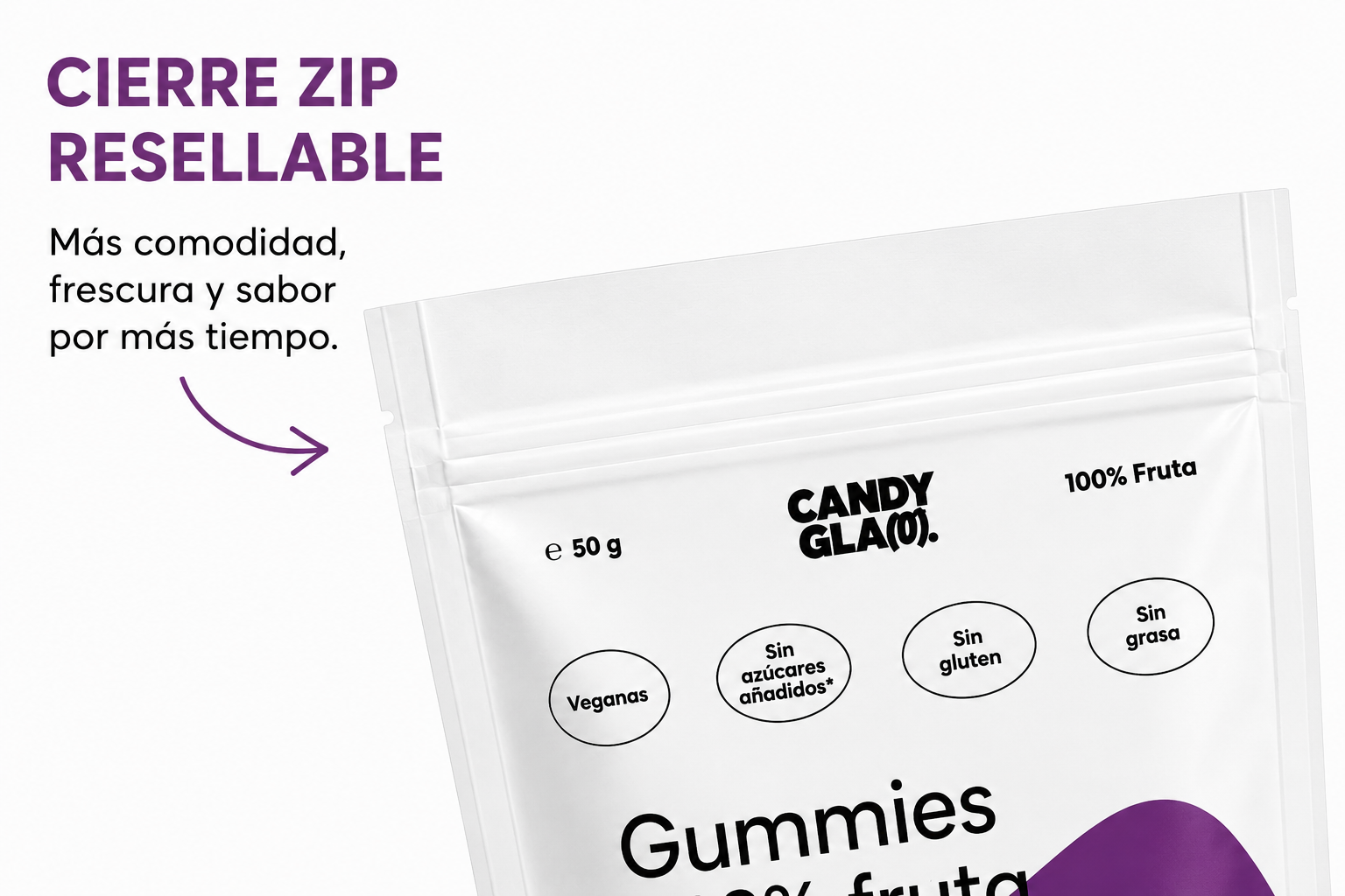 Gummies 100% Fruta Pack De 5 Frutos Del Bosque – Snack Saludable Vegano Sin Azúcares Añadidos_2