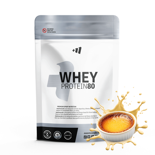 Whey Protein80 - 500g - Crema Catalana - Aumenta La Masa Muscular - Masmusculo_0