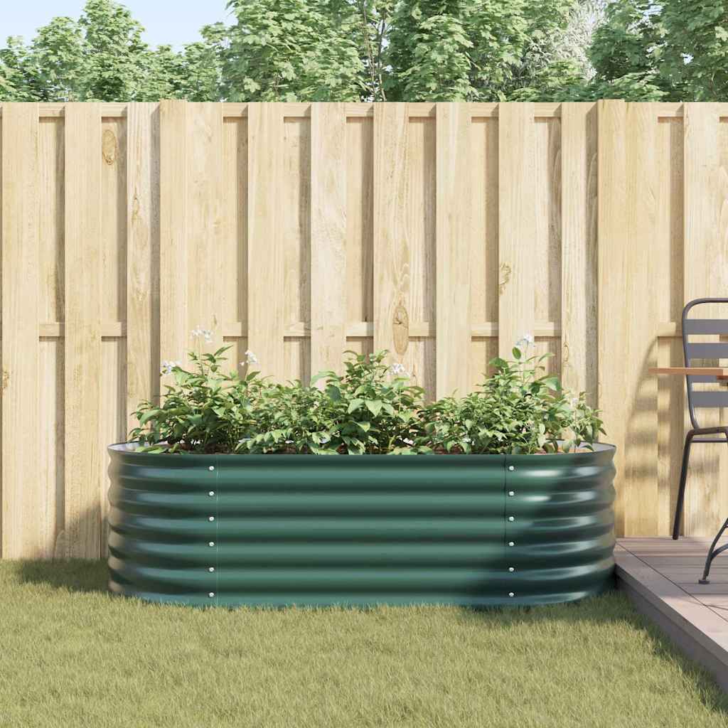 Cama Elevada Verde 160 X 80 X 44 Cm Acero_3