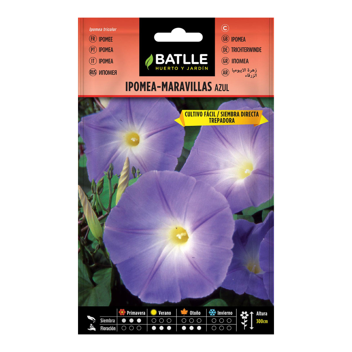 Semillas de Ipomea azul Batlle