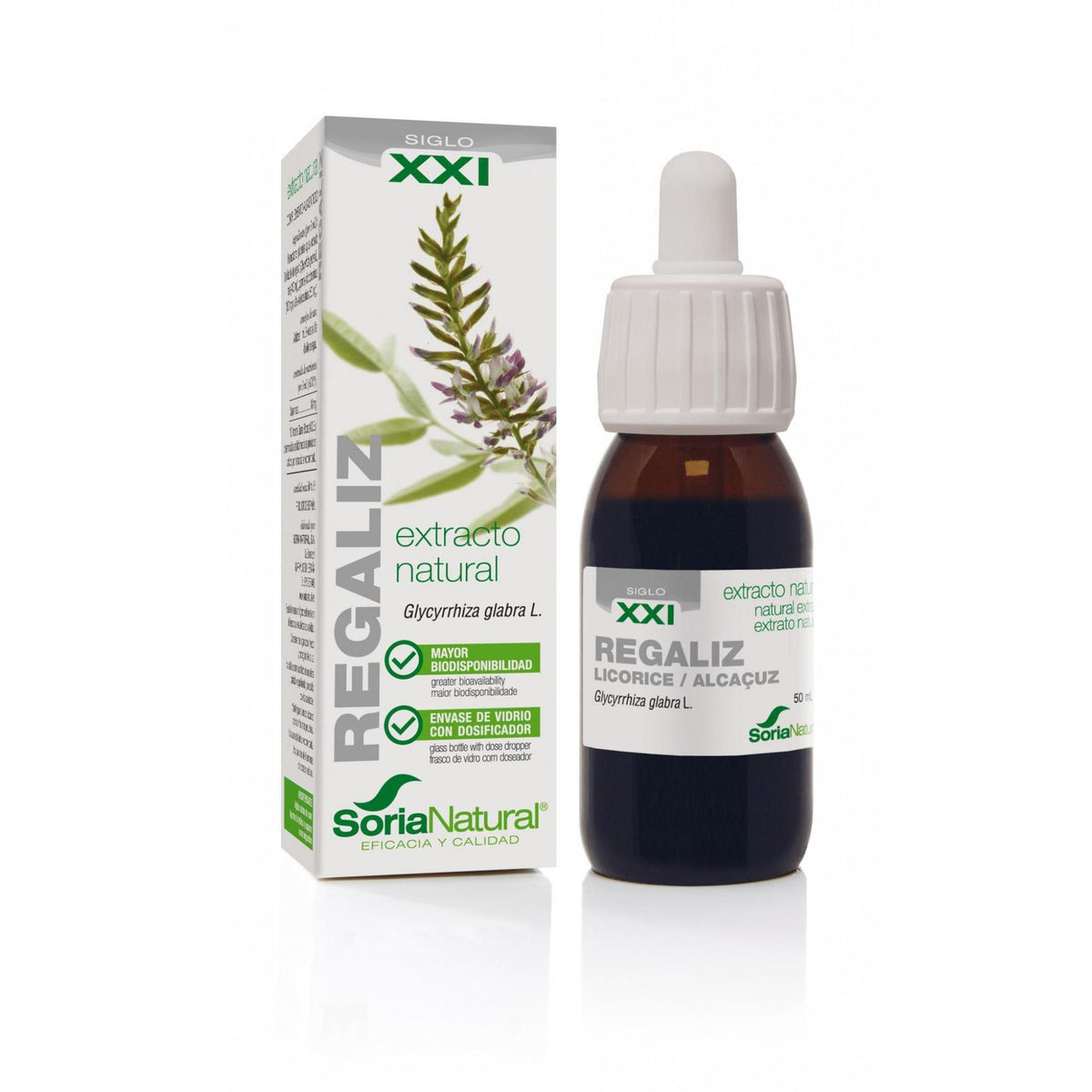 Extracto de Regaliz Soria Natural, 50 ml