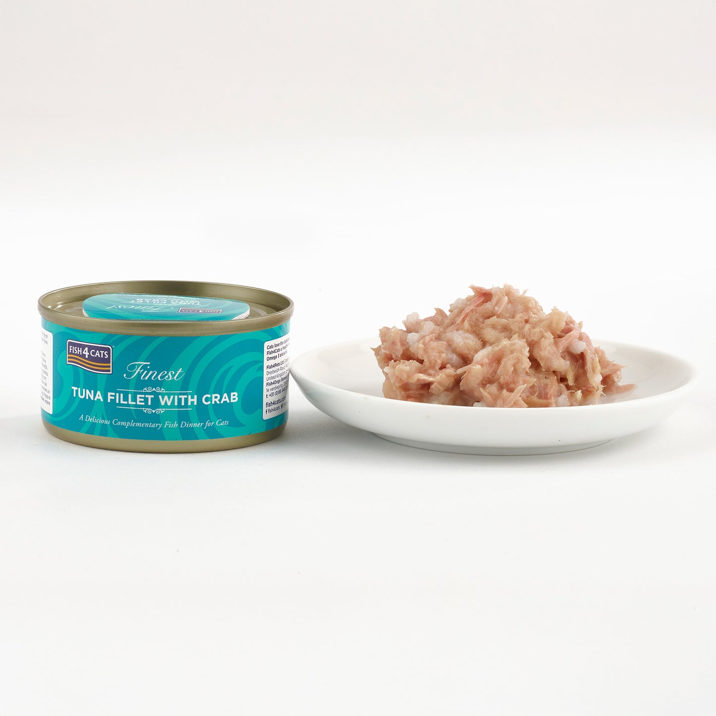 Fish4cats Filete Para Gato – Atún Con Cangrejo 70 G (pack De 10)_1