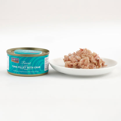 Fish4cats Filete Para Gato – Atún Con Cangrejo 70 G (pack De 10)_1