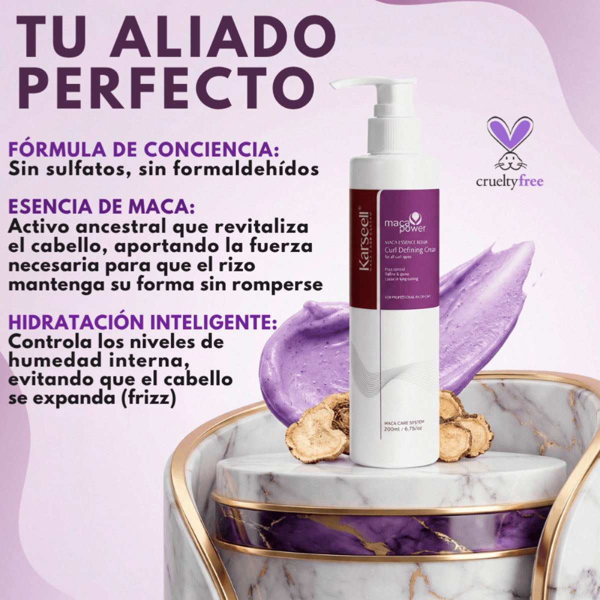 Crema Definidora de Rizos Karseell 200 ml
