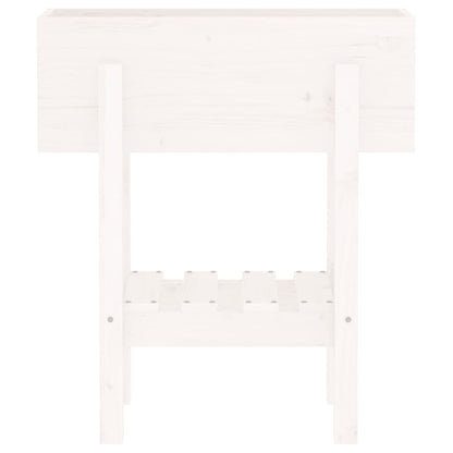Jardinera Madera Maciza De Pino Blanco 62x30x69 Cm_5