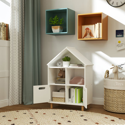 Librería Infantil Aiyaplay Mdf Blanco 63.7x29.7x89.5 Cm_1