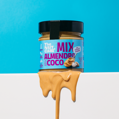 Pack crema de almendra y coco 4 uds The Nut Club 800g_3
