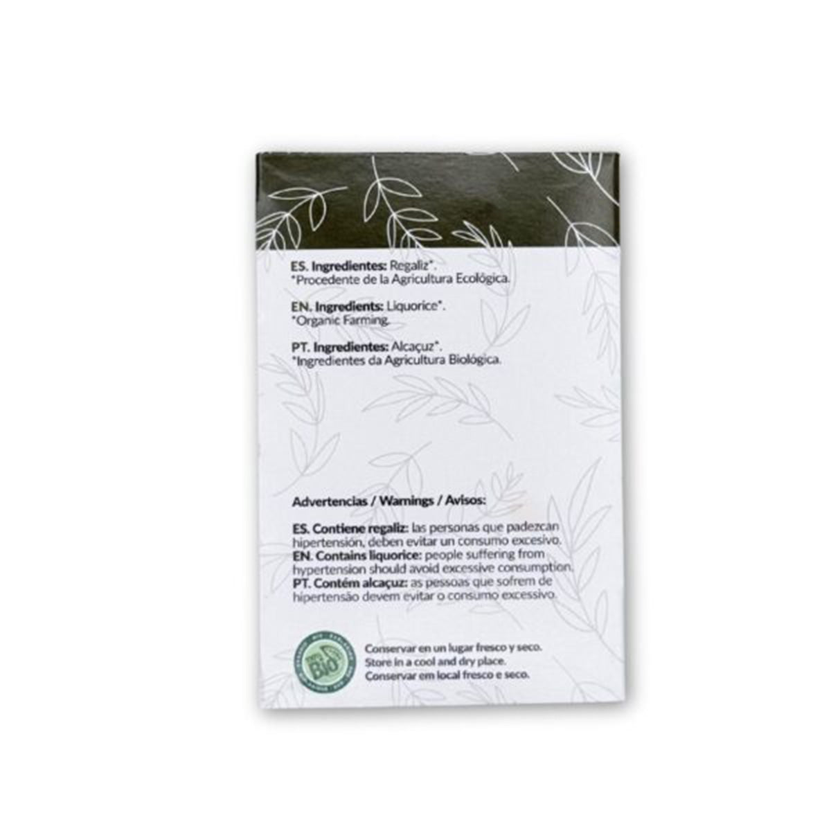 Infusión Regaliz ECO Artemis BIO 20 bolsitas 36g