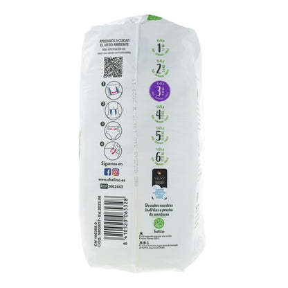 Pañales T3 4-10 kg Chelino Nature 36 uds