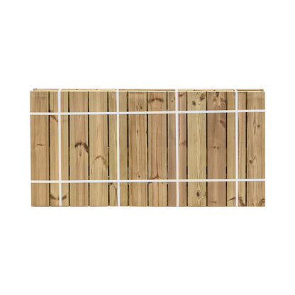 Jardinera De Madera Para Exterior Atrium Hortalia 120x34x60 Cm_3
