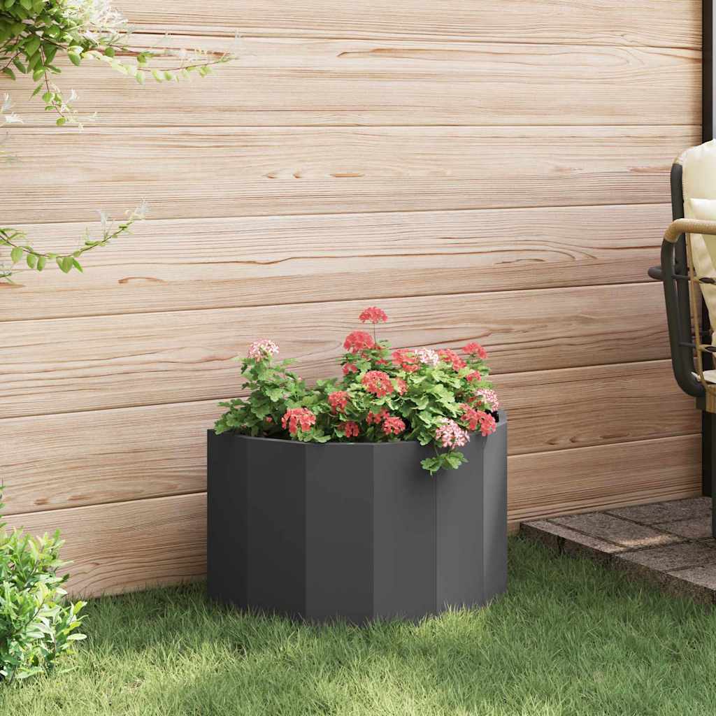 Jardinera Negro 60 X 30 X 35 Cm Acero_3