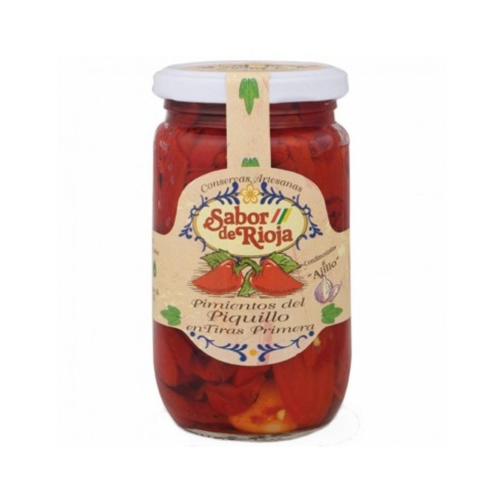 Pimiento Piquillo Tiras Al Ajillo 290g_0