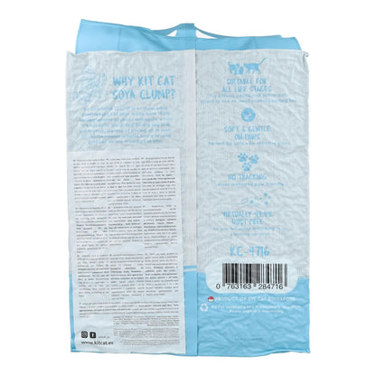 Pack 6 Kit Cat Arena Eco SoyaClump - Kitten Baby Powder 7 L Arena para gatos