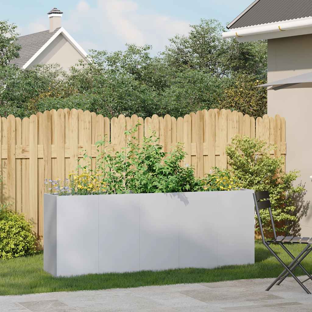 Jardinera 200x40x80 Cm De Acero Galvanizado_2