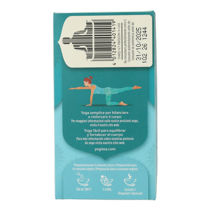 Yogi Tea BIO Voz Clara, 17 bolsitas
