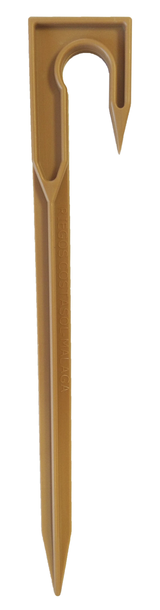 Piqueta Sujección Tubo 16mm Marrón. Bolsa De 10 Unidades_0
