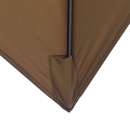 Outsunny Sombrilla De Jardín 290x200x248 Cm Protección Uv50+ Aluminio Inclinable_4