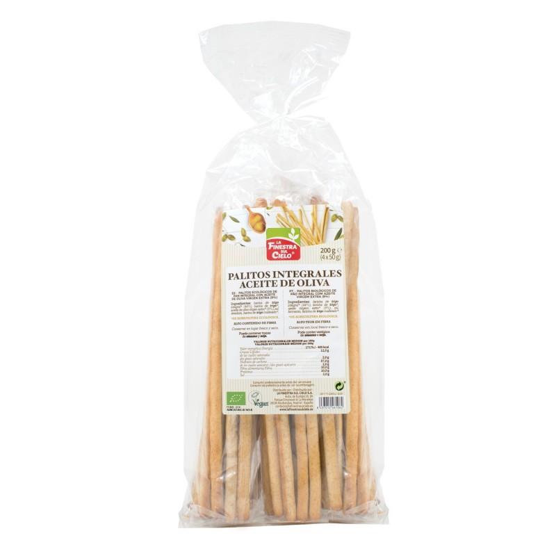 Grissines integrales con aceite de oliva La Finestra Sul Cielo 200 g