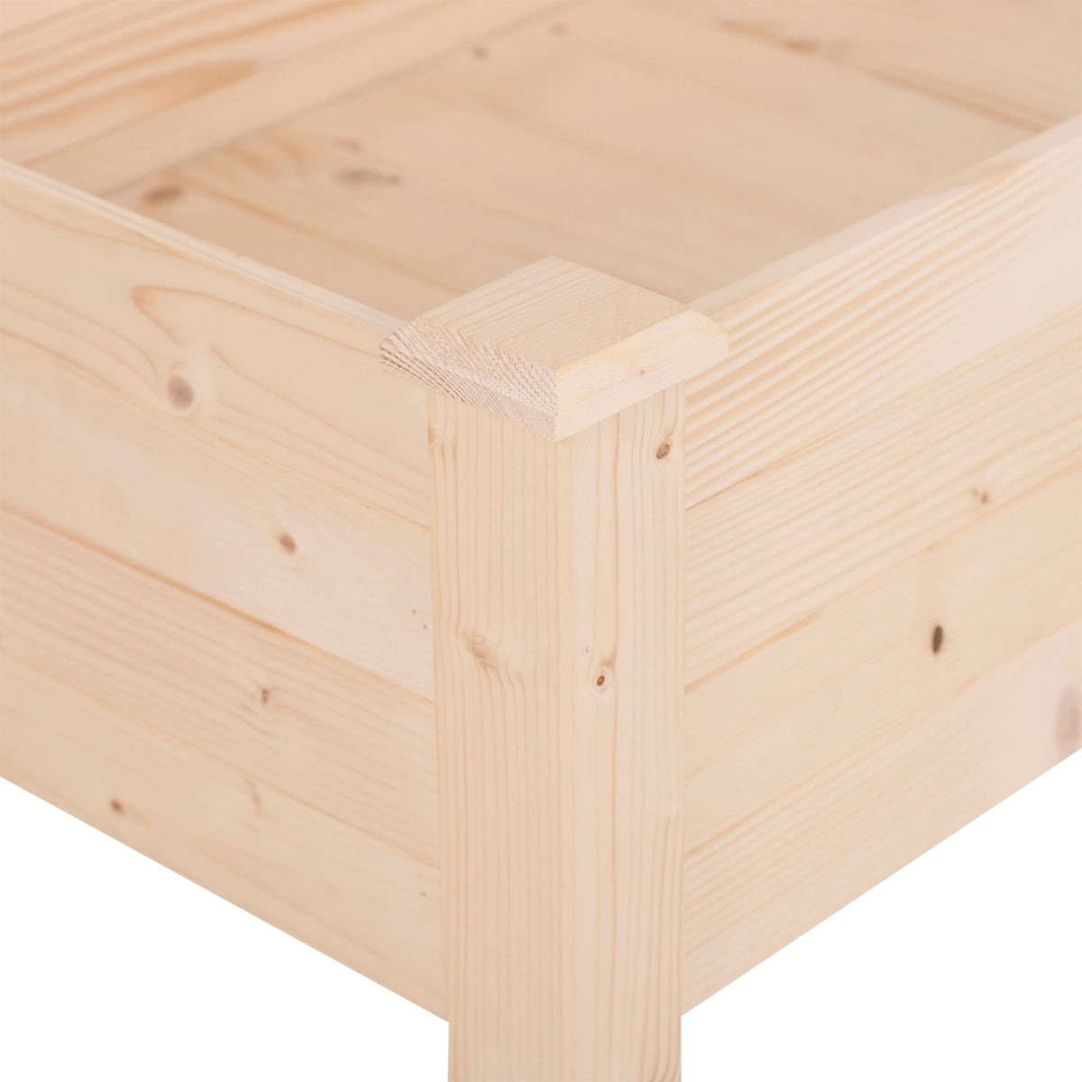Huerto Urbano Elevado De Madera Outsunny 122,5x56,5x76 Cm Natural_4