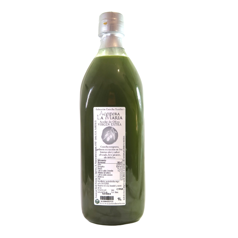 Aceite De Oliva Virgen Extra 1 L Pet Cosecha Familiar 2026/2027_1