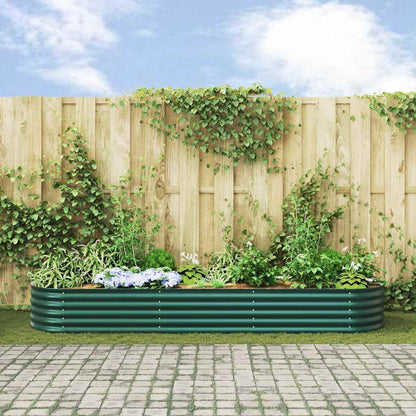 Cama Elevada Verde 320 X 80 X 44 Cm Acero_3