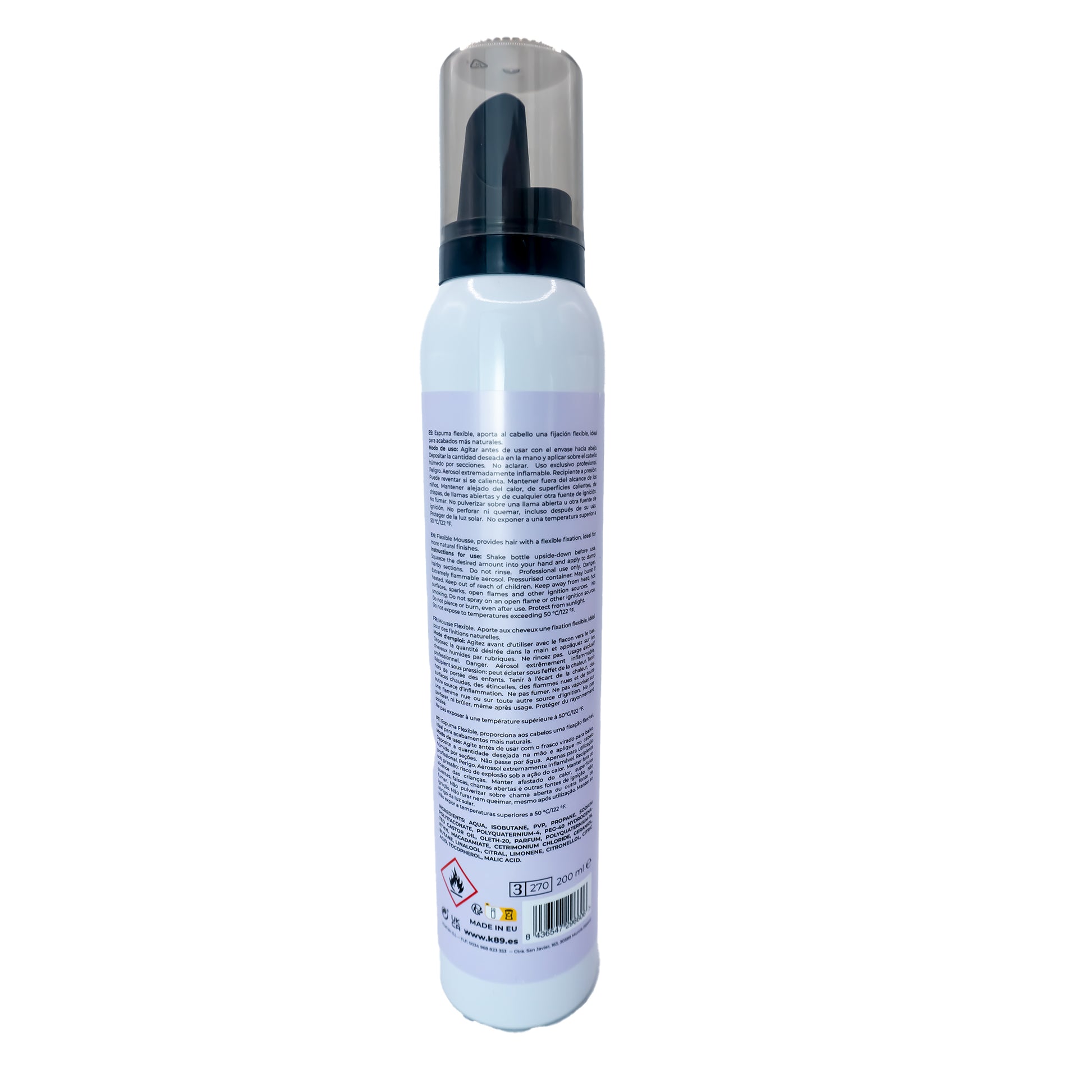 Mousse Flexible Para Cabello Rizado K89 Professional 200ml_2