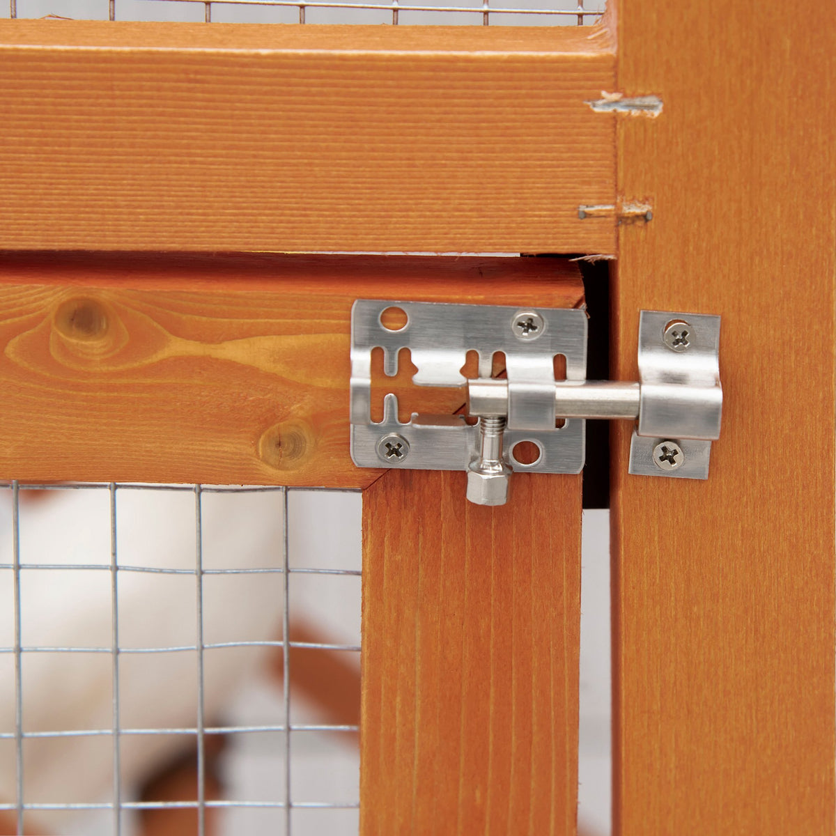 Pawhut Jaula Para Pájaros De Madera Con Bandeja Extraíble Techo Asfáltico_3