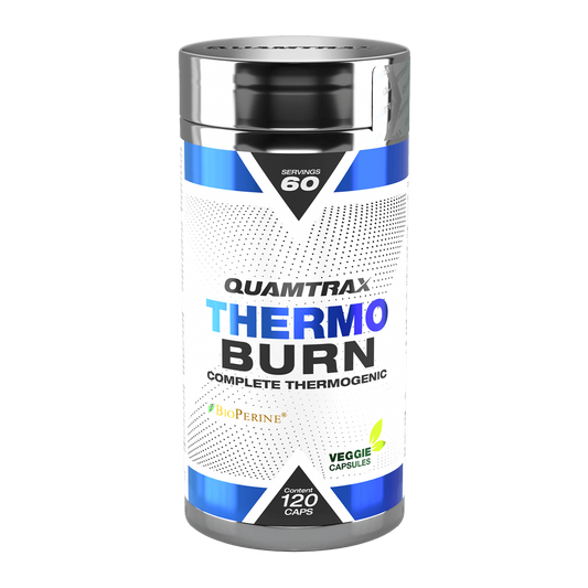 Thermo Burn - 120 Cápsulas Vegetales - Termogénicos - Quamtrax_0