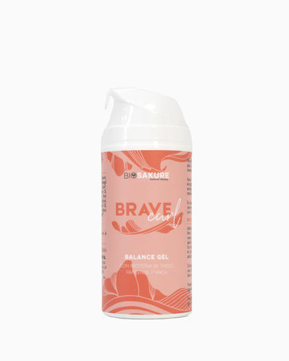 Gel Para Pelo Rizado Con Proteína, Más Encogimiento Brave Curl Gel 500 Ml Bio Sakure_1