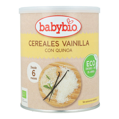 Papilla de Cereales Vainilla con Quinoa Babybio 220 g