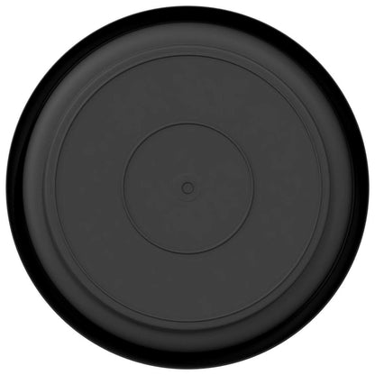 Bandeja Redonda Para Flores 6 Uds. Negro Ø 15,5 X 2 Cm Plástico_5