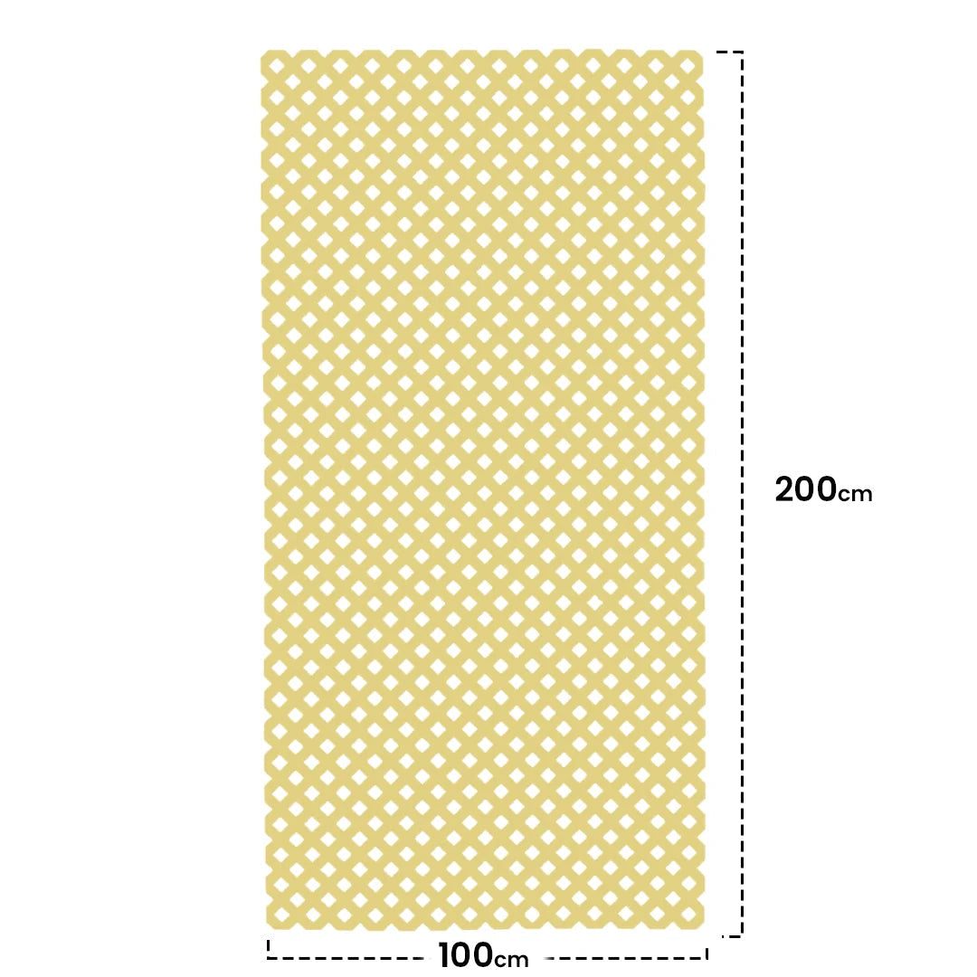 Celosía Pvc 18mm Caña - Decoración Y Privacidad Para Tu Jardín 0,8x1,2 M / Multicolor_1