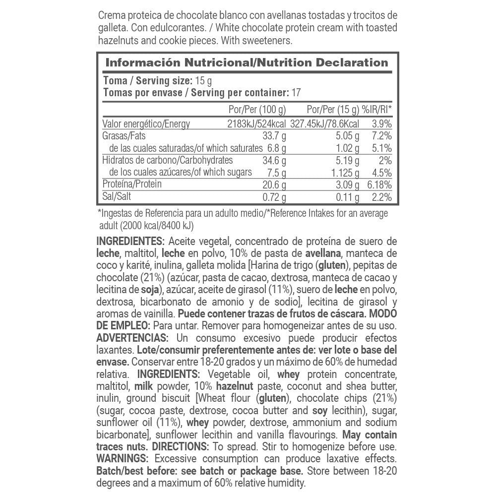 Protein Cream (crema Proteica) - 200g - Jurassic White Choc - Deliciosa Crema De Proteína - Masmusculo_5